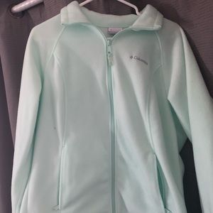 Columbia fleece zip up jacket